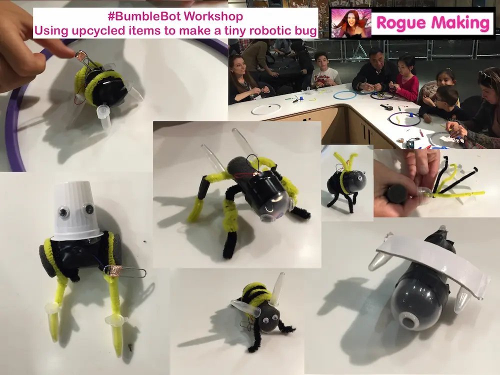 #BumbleBot - Robots come in all sizes!