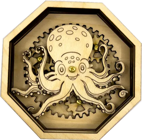 The Maker Night - Octopus Coaster