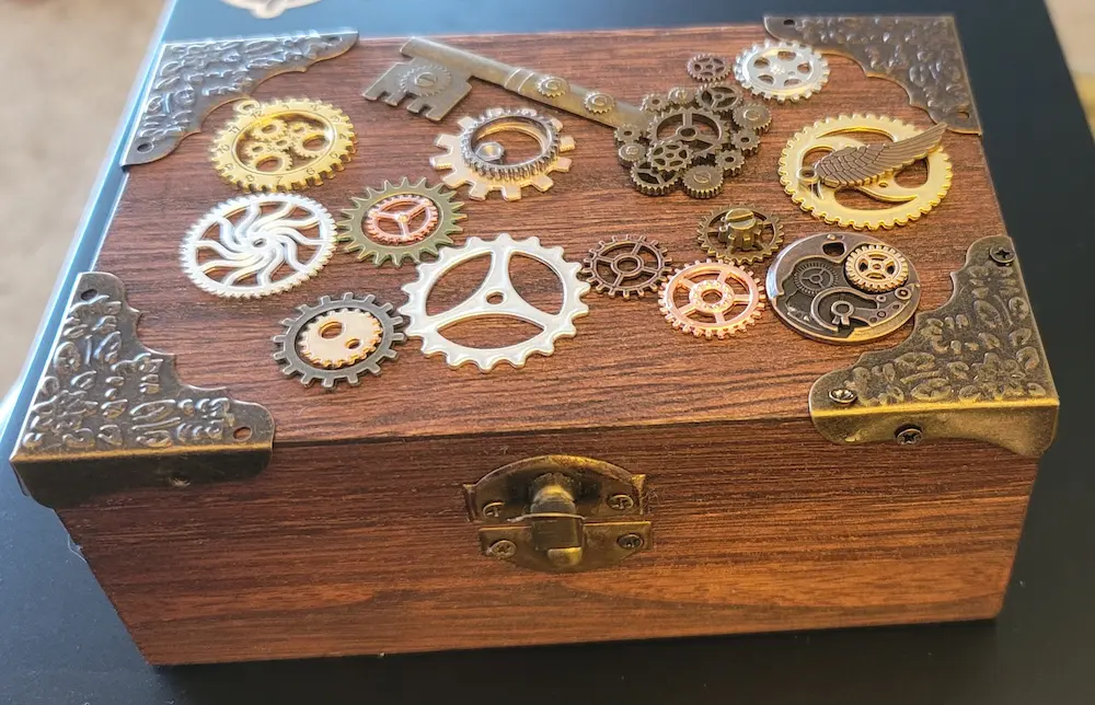 Make a Steampunk Treasure Box